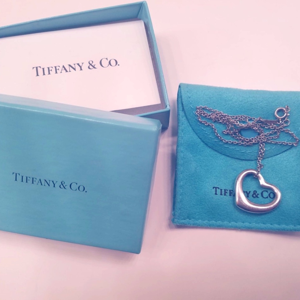 Tiffany & Co. Elsa Peretti Open Heart Necklace